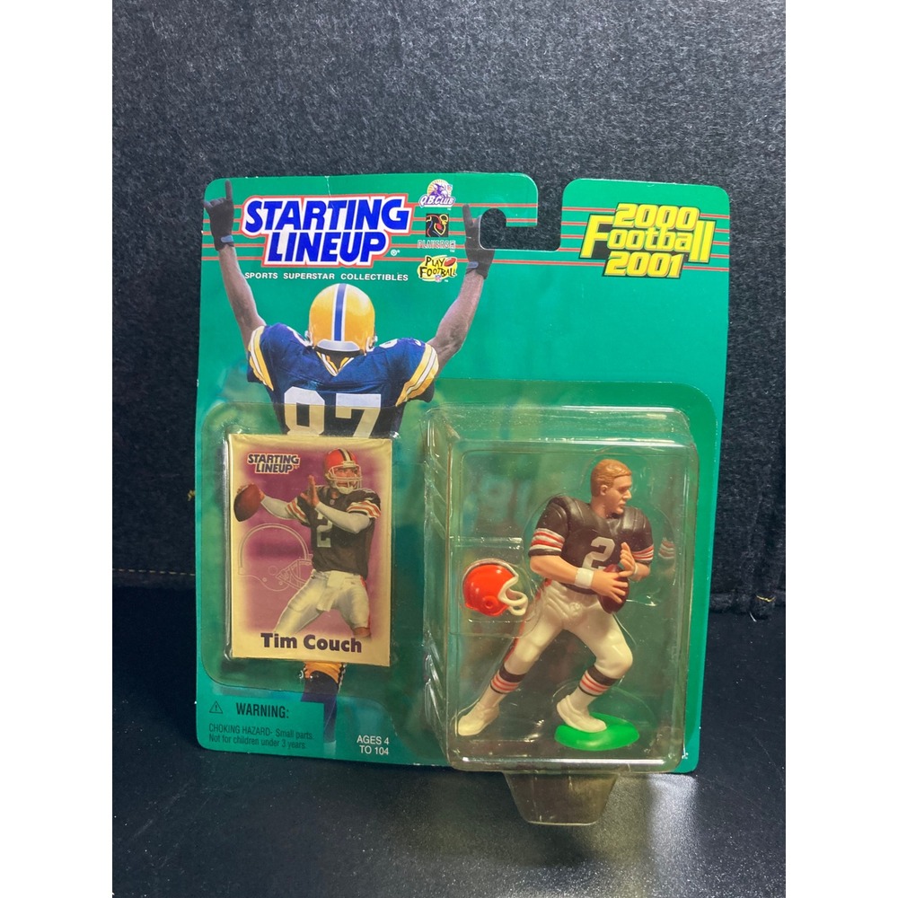 Hasbro Starting Lineup 2000 Tim Couch Cleveland Browns NFL Figure with Card NEW